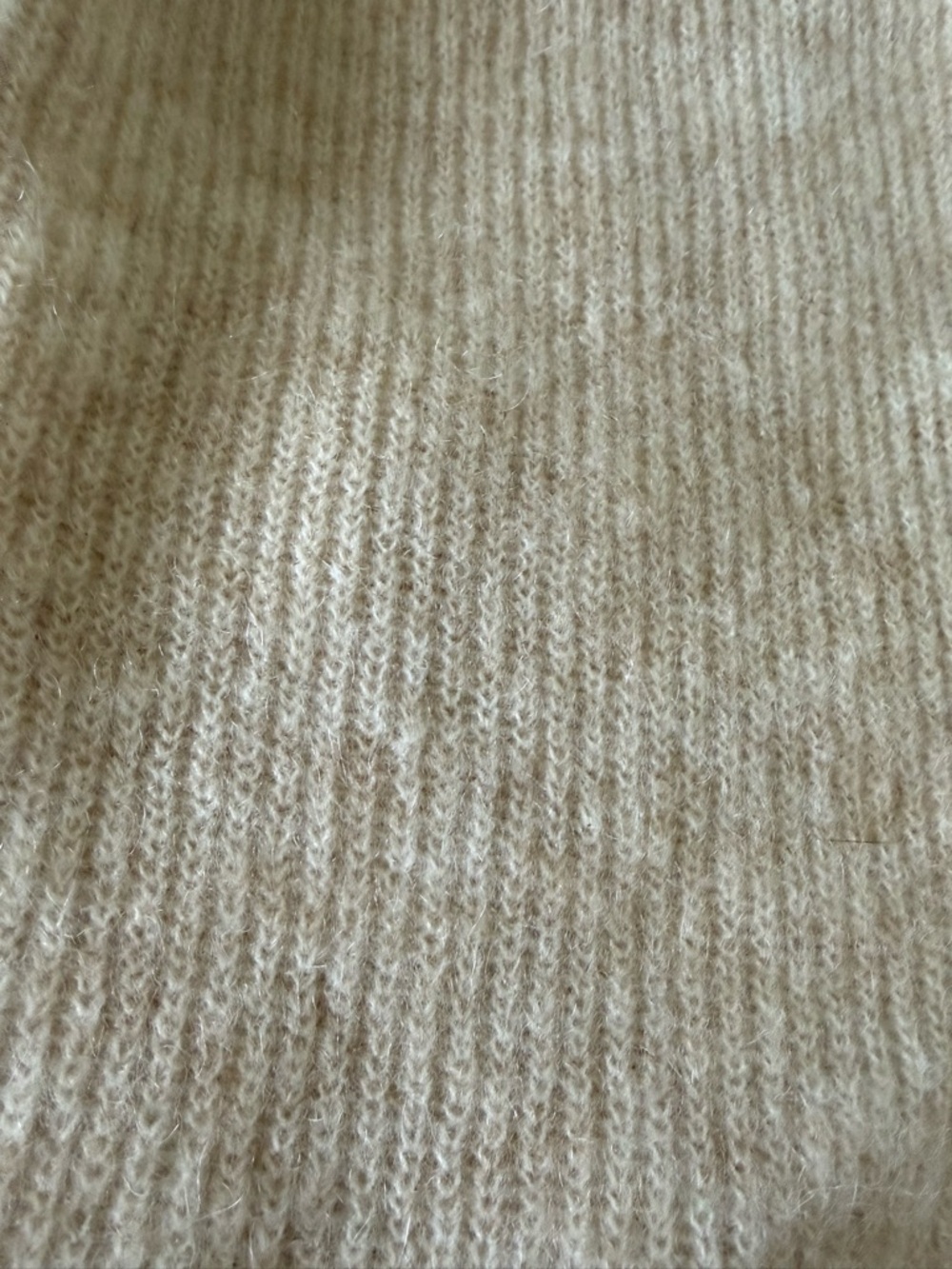 7115 by Szeki alpaca sweater oatmeal - Picture 3 of 7
